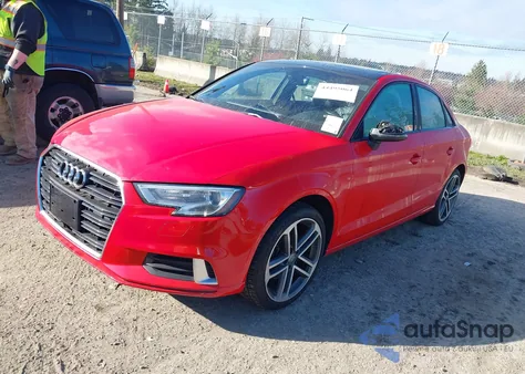 2017 Audi A3 2.0T Premium z USA, uszkodzony, nr VIN WAUB8GFF9H1031417